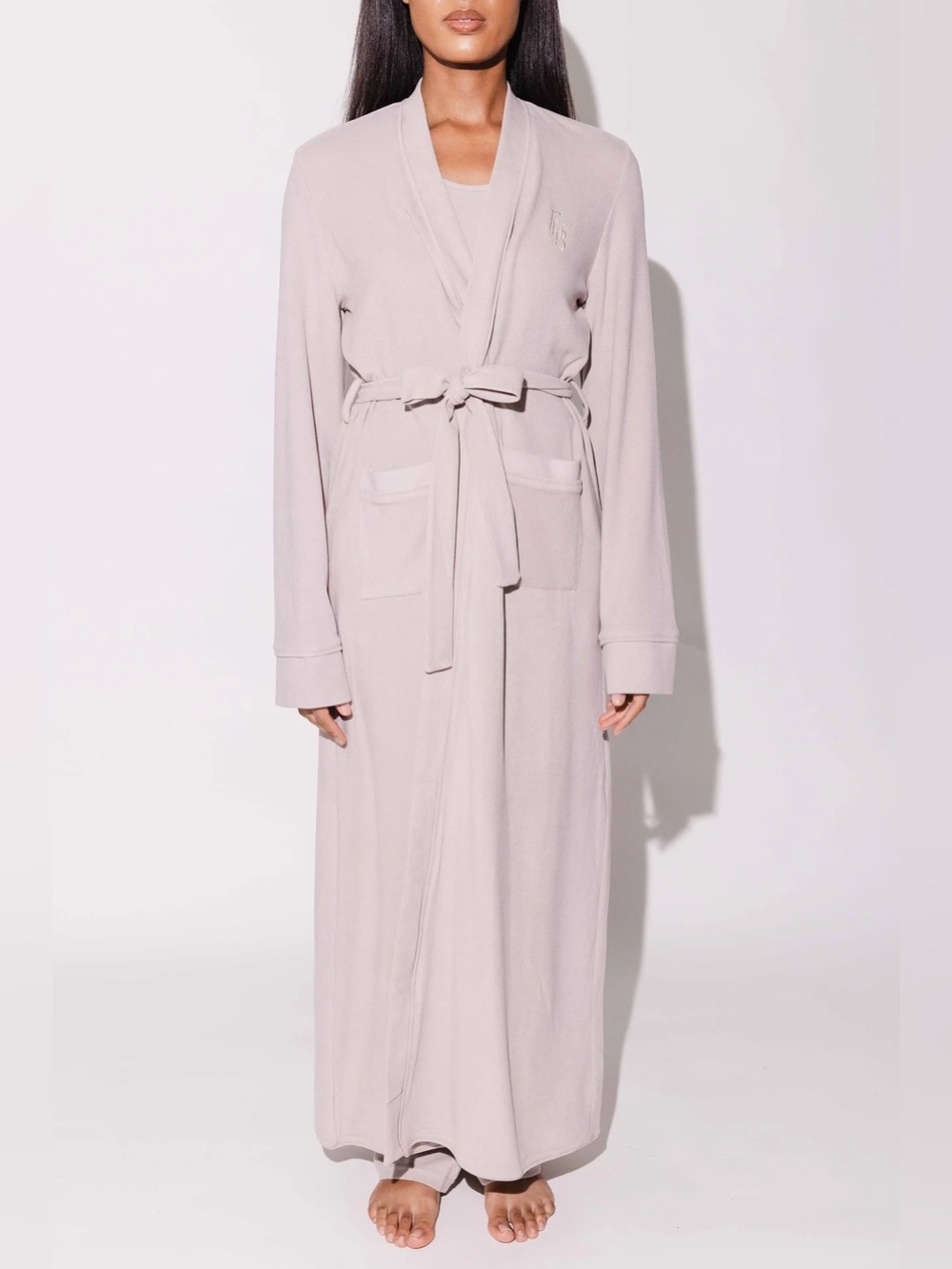 Fancy Homebody Soft Sleep Long Robe